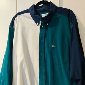 Lacoste men long sleeves shirt